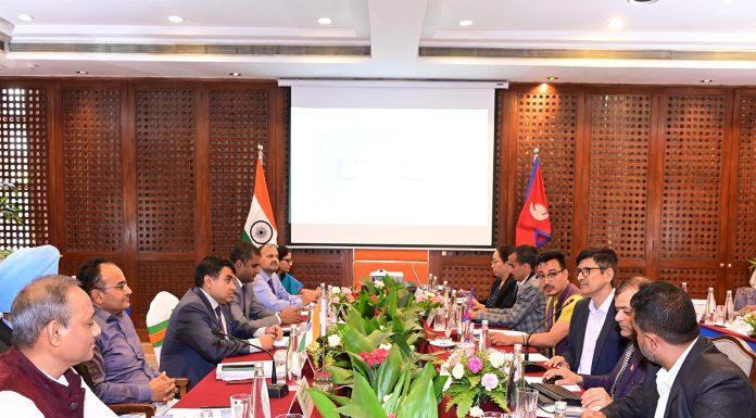 नेपाल–भारत सीमापार रेलवे परियोजनाबारे दुई देशका प्रतिनिधिहरुबीच छलफल