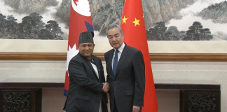 चीनले नेपालप्रति मैत्रीपूर्ण नीति अपनाउने, चीनविरुद्ध नेपाली भूमि प्रयोग गर्न नदिने खनालको प्रतिवद्धता