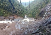 दोलखामा सिप्रिङ खोलाले बगाएर एक जना बेपत्ता, सिप्रिङ खोला जलविद्युत् केन्द्रको ड्याम साइडमा क्षति