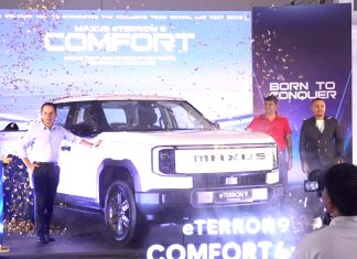 हिमालय मोट्क्सदद्वारा MAXUS eTERRON 9 Comfort पिकअप नेपालमा सार्वजनिक
