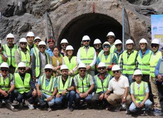 डोल्पामा १०६ मेगावाटको जगदुल्ला जलविद्युत् आयोजनाको मुख्य सुरुङ निर्माण सुरु