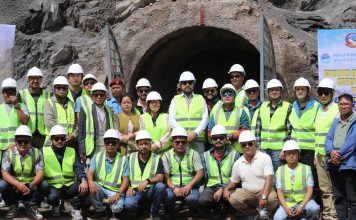 डोल्पामा १०६ मेगावाटको जगदुल्ला जलविद्युत् आयोजनाको मुख्य सुरुङ निर्माण सुरु